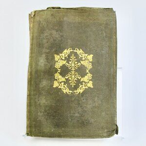 1853 Mother's Magazine and Family Monitor Vol. 21 Book AS IS